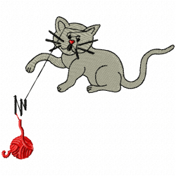 Cats Embroidery Design 1 Cats Embroidery Design 1